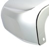 Kojem Rear Bumper End Cap W/Sensor Hole Pair Chrome Compatible
