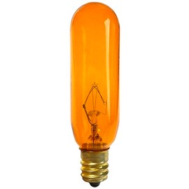 National Artcraft® 15 Watt Transparent Amber T6 Tube Candelabra Incandescent Light Bulb