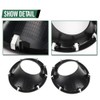 LQI Front Fog Light Cover Lamp Bezel Left and Right