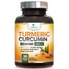 Turmeric Curcumin Supplement 2600mg - 95% Curcuminoids with Organic Turmeric