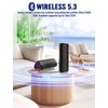 UOHHBOE Blue Tooth Speaker, Portable Speaker Wireless with RGB Lights,