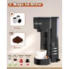 4 IN 1 Single Serve Coffee Maker with Milk Frother