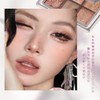 LEEINTO 9 Cool Shade Eyeshadow Palette, Glitter Eyeshadow Pearlescent Eye