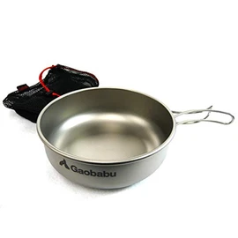 Gaobabu Titanium Bowl 500ml with Mesh Bag