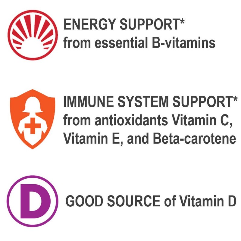 Geritol Multi-Vitamin Nutritional Support Tablets, Balance of 26 Essential Vitamins