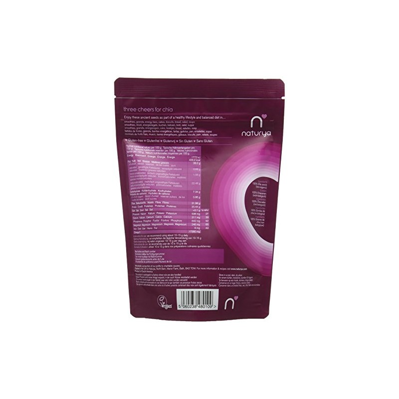 Naturya Chia Seeds, 300g