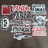 10 Stickers De Pxndx, Panda, Rock
