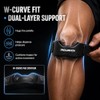 Patellar Tendon Support Strap, 2 Pack Knee Strap with Dual-Length