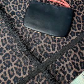 Expo International Pippa Eyelash Fringe Trim, 10 yd, Red