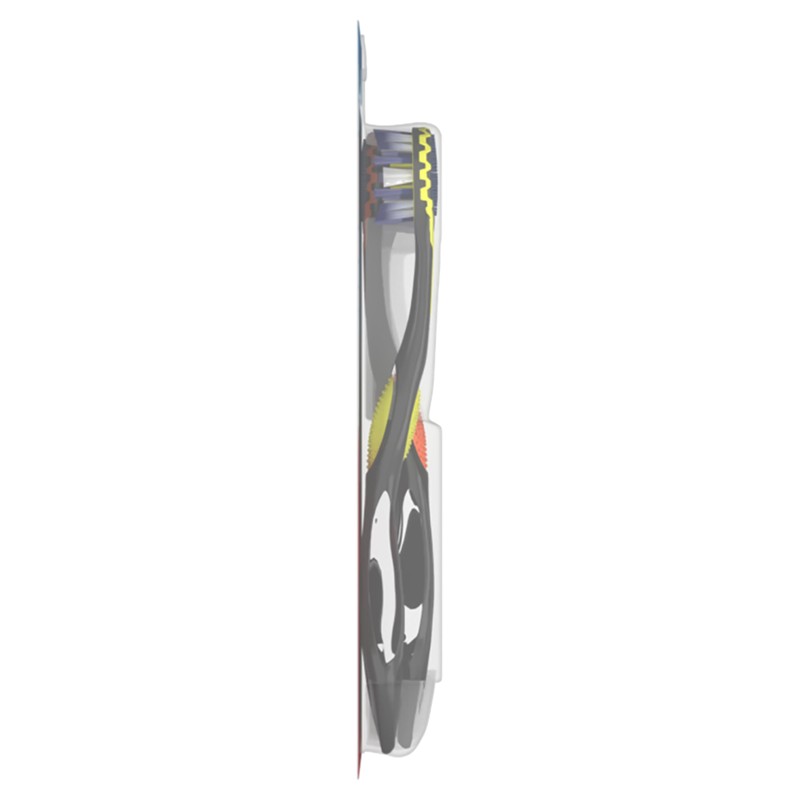 Colgate 360 Advanced Floss Tip Soft Bristle Toothbrush, 17x Thinner