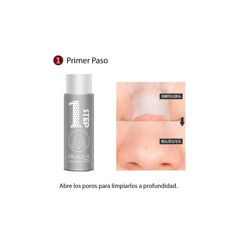 Holika Pig Nose Puntos Negros 3 Pasos Anti Acne Aclarante