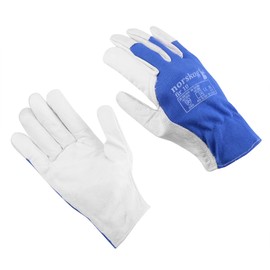 norskog FIR Work Gloves Leather Gloves for Men Gloves Protective Gloves Gardening Gloves Assembly Gloves Construction Gloves Warehouse Garden Construction Site Truck Driver DIY 12 Pairs Size 7