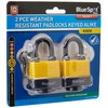 Fort Knox 77010 40 mm Weather Resistant Keyed Alike Padlocks