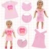 18 Pcs American 18 inch Doll Clothes,10 Sets Girl Doll