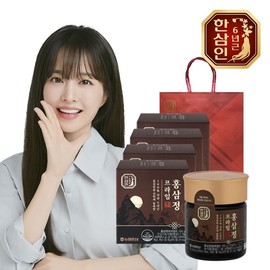 Nonghyup Red Ginseng Hansamin Red Ginseng Extract Prime S 120g (40 days worth) 4 sets + shopping bag / 농협홍삼 한삼인 홍삼정 프라임S 120g(40일분) 4세트+쇼핑백