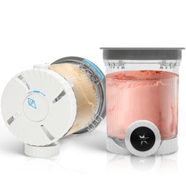 Ninja Swirl Creami Pints and Lids - 2 Pack, Compatible with Ninja Swirl by Creami NC700 Series Ice Cream and Soft Serve Maker, 16oz Creami Pint Containers Replacement for NC701 NC701Q CN701CO