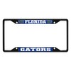 FANMATS 31248 Florida Gators Metal License Plate Frame Black Finish