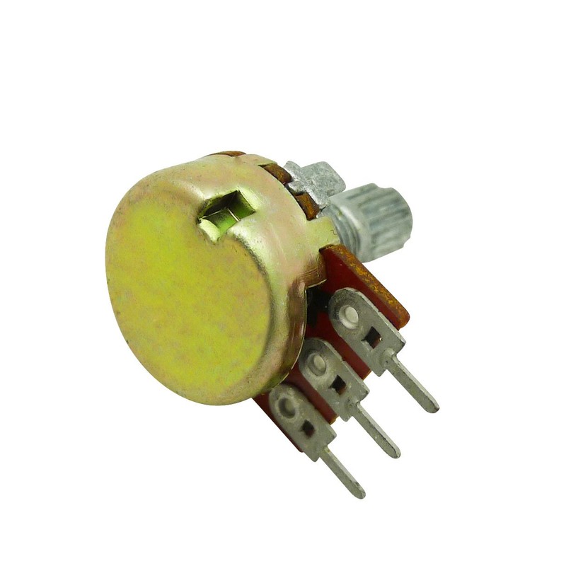 Aihasd B2K 2K Ohm Adjustment Single Linear Rotary Taper Potentiometer