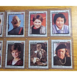 2024 Upper Deck Goonies Character Complete Set of 10 Cards  Limited To /1499