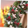 MAGICLULU 10pcs Lifelike Christmas Pine Tree Branches Berries and Pine