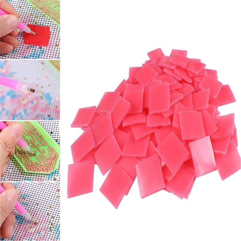 ダイヤモンドペインティング 接着剤 粘土 ダイヤモンドペインティング ワックス スクエア ダイヤモンドペインティング ペン ドリル 泥