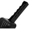 Black Plastic Slotted Ice Scoop, Each