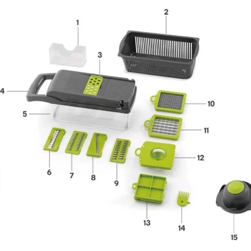 Advanced Wave Cut Vegetable Cutter for Kitchen Prep – Multifunctional