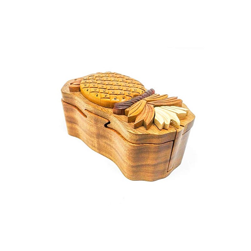 Pineapple Wood Puzzle Box