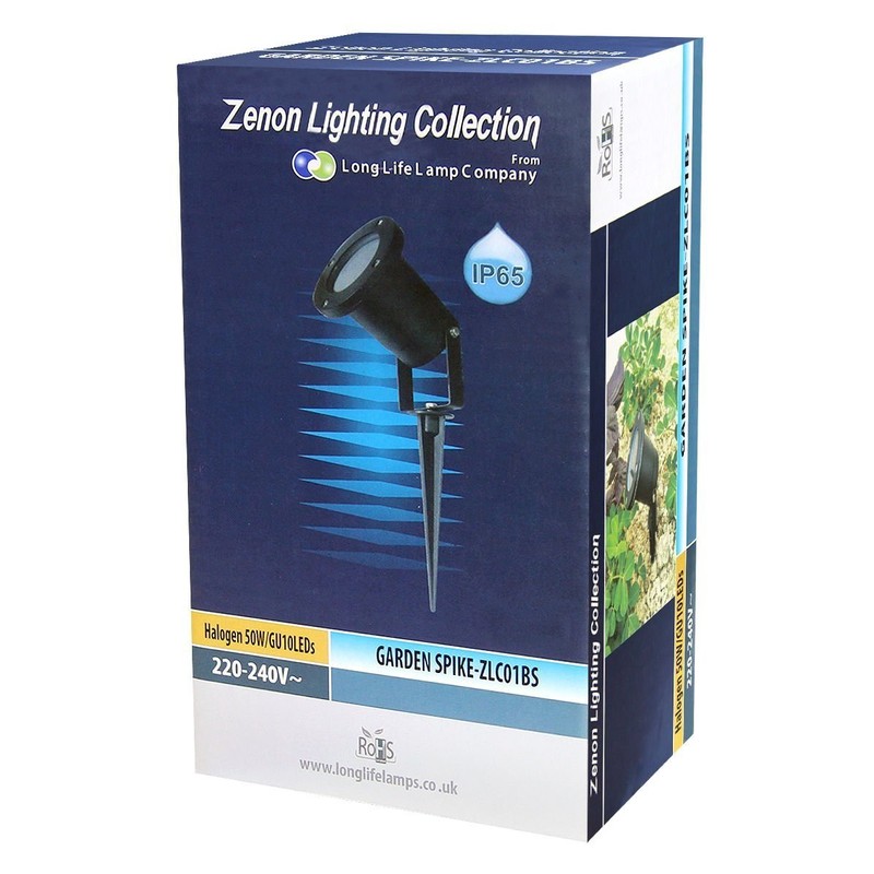 Long Life Lamp Company 3 x GU10 Outdoor Garden Spike
