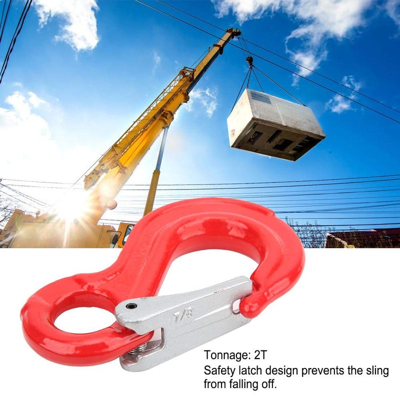 Steel Lifting Hook, Alloy Steel Crane Lifting Hook, 2Ton Heavy