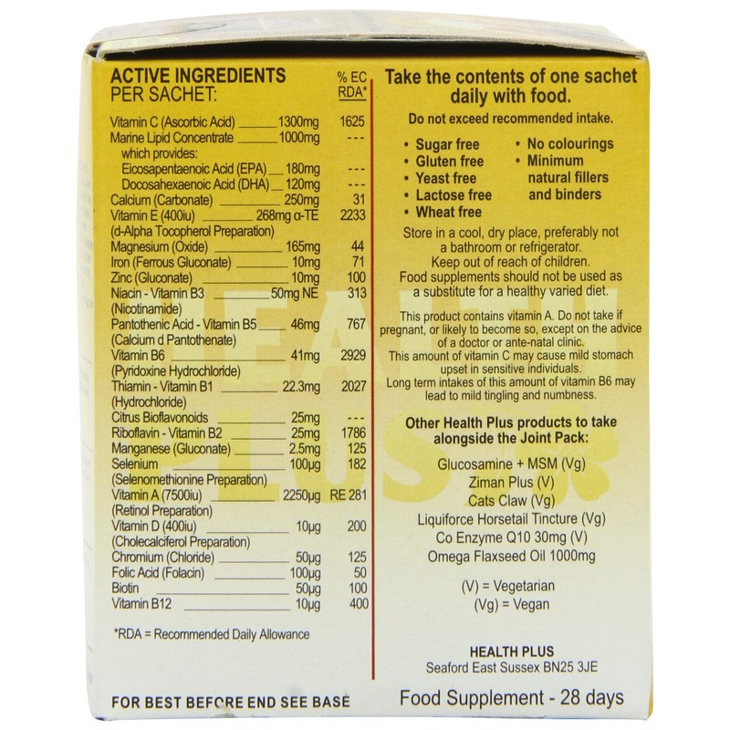 Health Plus Joint Pack Joint Health Daily Supplement - 28