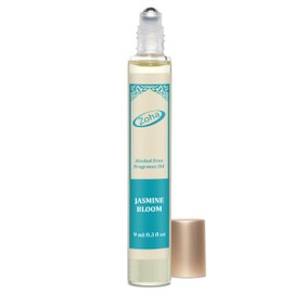 Zoha Jasmine Bloom - Jasmine Perfume for Women and Men, Alcohol Free Perfume Oil Roll On, Natural Clean Travel Size Parfum, 9ml Roller