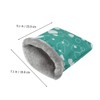 TEHAUX 3pcs Hedgehog Snuggle Sack Double Dog Bed Hamster Sack