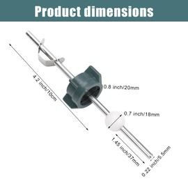 Lavatory Pop Up Center Piece Assembly, Bathroom Sink Drain Stopper Ball Pivot Rod Replacement Compatible with Price Pfister Pop up Stopper & Other Hot Brands Replacement for PS2673