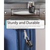 Fosmon TSA Accepted Luggage Locks, Resettable Multi-Use 4 Digit Combination