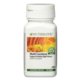 Vitaminas Nutrilite Multicaroteno 90 Capsulas Betacaroteno Sin Sabor