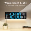 JALL 16" Large Digital Wall Mount Clock, Count Down Timer,