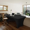 ABCCANOPY Spandex Open Back Table Cover 2PCS 4 ft. Fitted