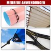 Akicderu Elastic Straps with Hooks, Heavy Duty Expander with Hooks,
