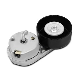 A-Premium Belt Tensioner Assembly with Pulley Compatible with Ford F-250 Super Duty/F-350 Super Duty/F-450 Super Duty/F-550 Super Duty 2008-2010, 6.4L, Replace# 7C3Z6B209A, 7C3Z6B209D