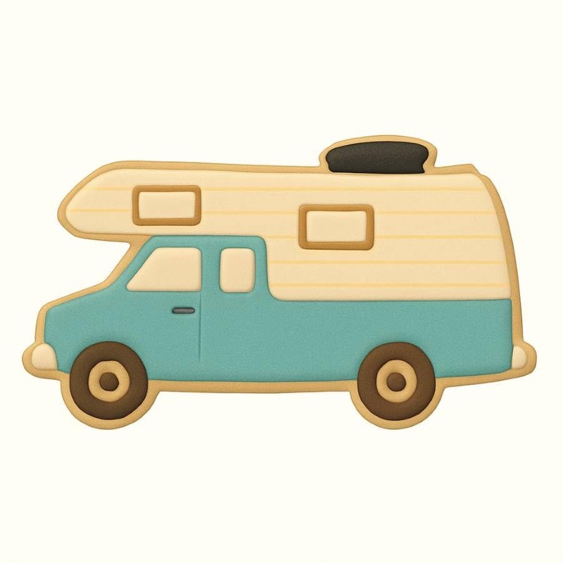 RV Camper 4 Inch Cookie Cutter from The Cookie Cutter