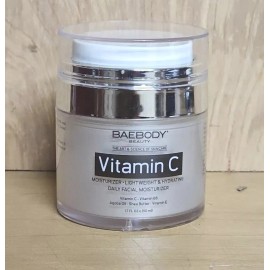 Baebody Vitamin C Moisturizer Facial Cream Baebody Jojoba Oil Vitamin E 1.7 oz New
