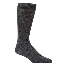 Natural Alpaca Wool & Lambs Wool Socks for Men & Women, Premium Quality, Breathable, Thin Blend, Anti Bacterial & Odor Free, Thermal & Warm, Ideal for Winter, Grey, Beige, 2pack (Charcoal, 6-8)