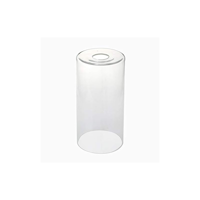 GoLucky Glass Cylinder Shade Accessory for Lamp Fixture - Replacement