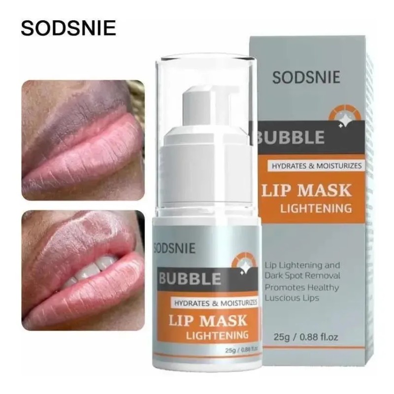 Mascarilla Aclaradora de Labios SODSNIE LIP MASK LIGHTENING para Labios