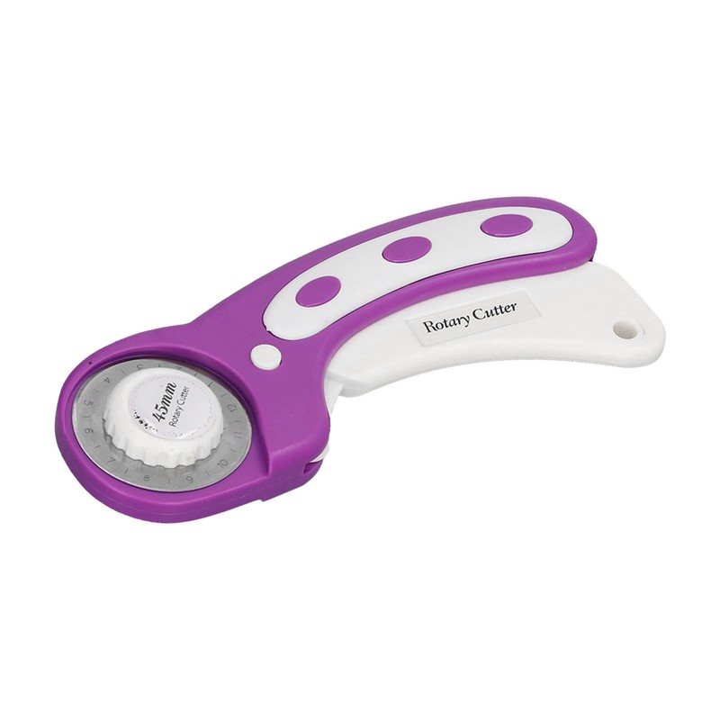 6pcs Purple Rotary Contour Cutter Set DIY Fabric Cutter Tools