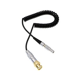 Uonecn Time Code TC Cable BNC Male to 0B 5 pin Spring Cable for ARRI ALEXA Sound Devices