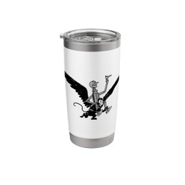 Tin Man on a Flying Monkey Stainless Steel Insulated Tumbler