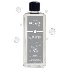 MAISON BERGER Air Pur So Neutral Lamp Berger Fragrance Refill, 1 Liter – 2-in-1 Catalytic System, Neutralizes Odours Then Diffuses Fragrance, Fragrance-Free Atmosphere
