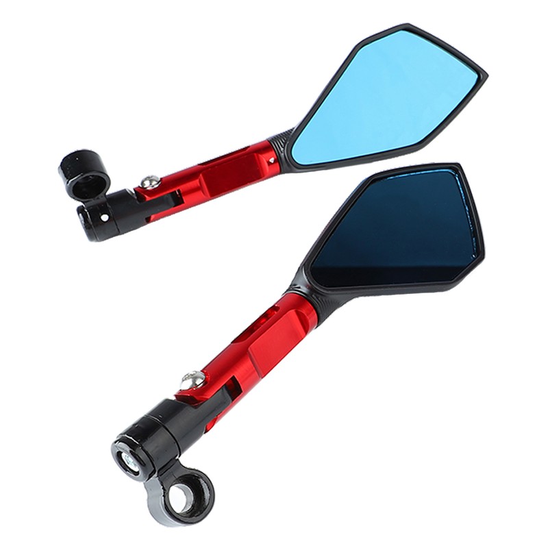 Rear View Side Mirrors Durable Aluminum Alloy Motorcycle Side Mirrors
